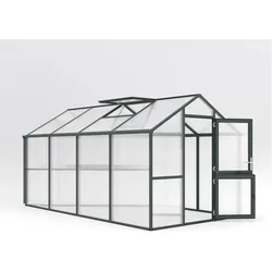 KGT Gewächshaus "Iris IV",tannengrün,10 m2