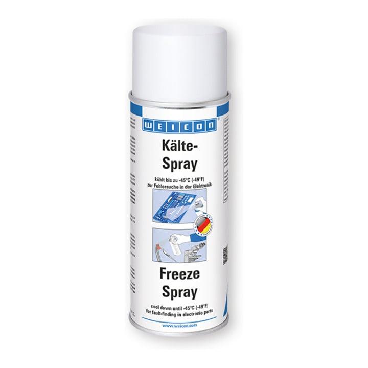 WEICON Kälte-Spray zur Fehlersuche und Kühlung 400 ml Spraydose, 11610400)