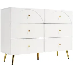 SIDEBOARD Weiß 120/40/85 cm