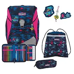 Scout Alpha Magic Sea Schulrucksack-Set