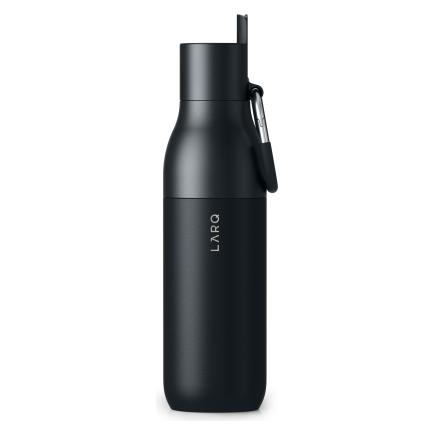 Larq Thermosflasche mit Klappverschluss und Strohhalm, 740 ml (0.74 l) (BNSOB074A)