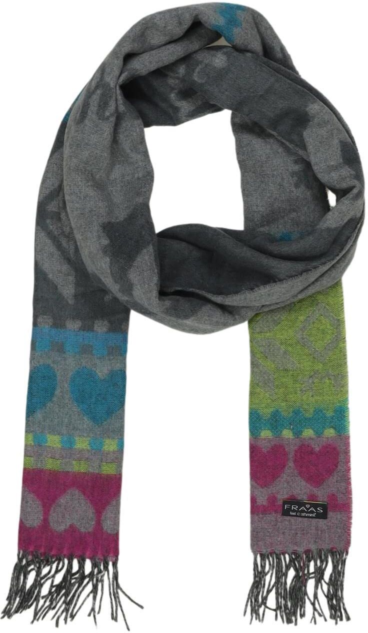 Fraas Damen Schal oder Tuch, Grau, Synthetik - Second Hand