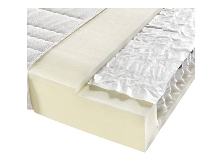 Taschenfederkernmatratze, Weiß, 140x200 cm, Textil, H3, Wendbar & Atmungsaktiv, Breckle