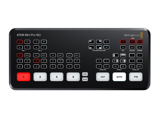 Blackmagic Design ATEM Mini Pro ISO Produktion Mixer