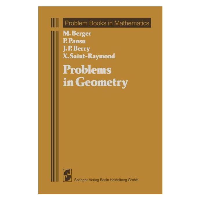 Springer Problems in Geometry (Englisch, J -P et al Berry, Marcel Berger, P Pansu) (63374574)