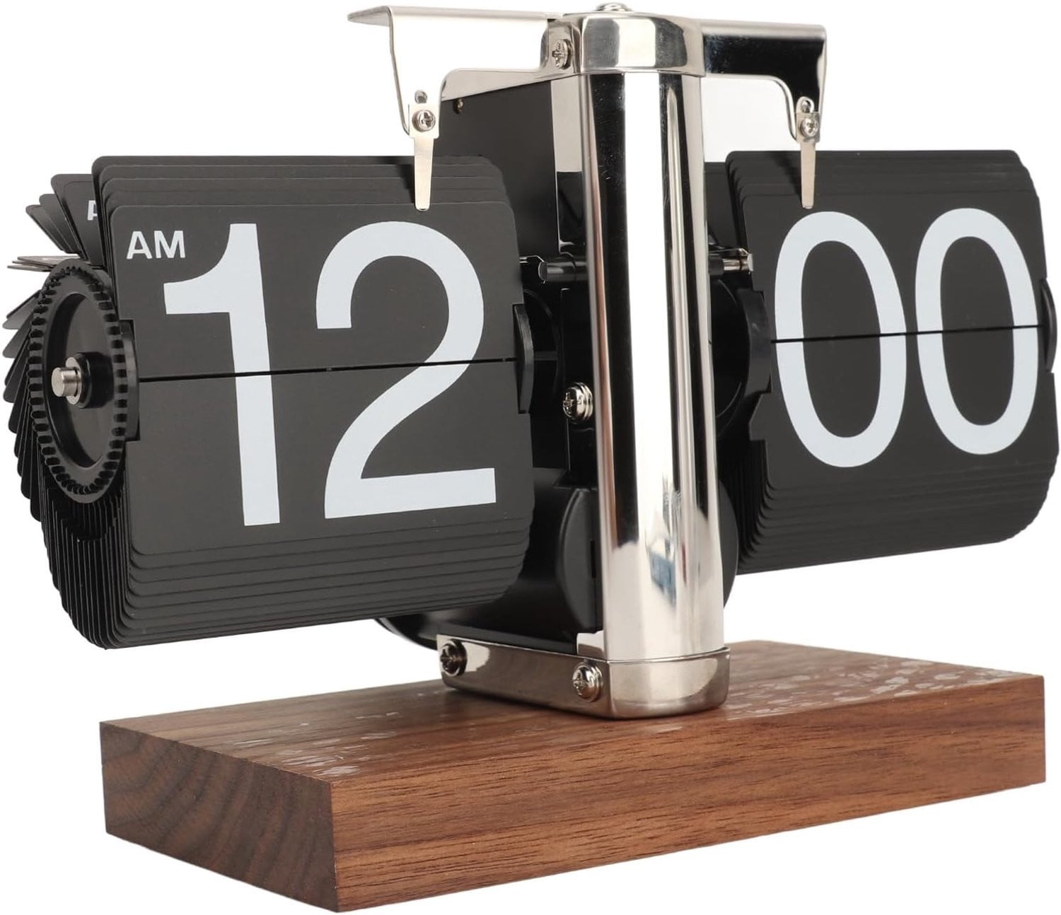 ShopVlot Flip Desk Clock - Retro Vintage Digitale Tafelklok met Grote Cijfers