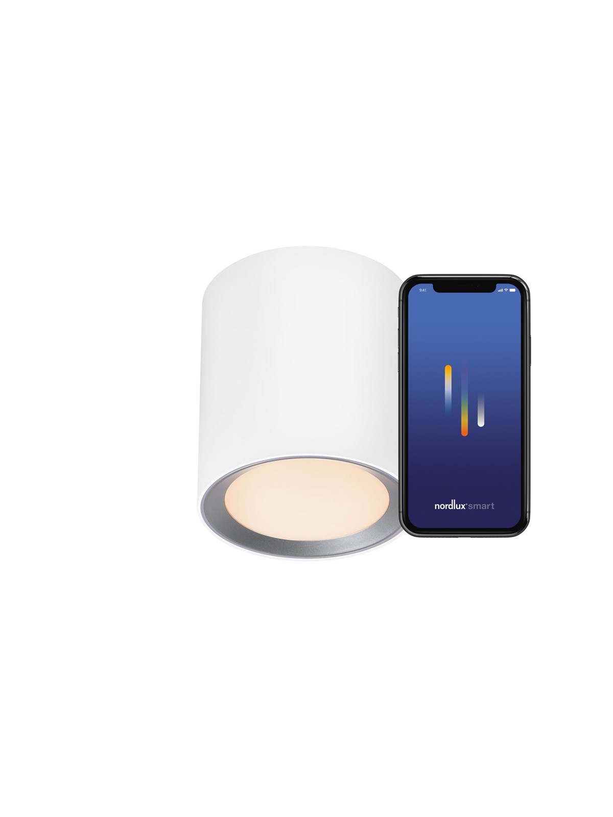 Nordlux Landon Smart Long Deckenleuchte Weiss