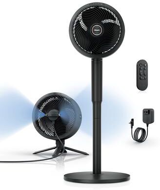 Sharkninja FlexBreeze 37 in. H Oscillating Fan W/InstaCool Mist Attachment Remote Control