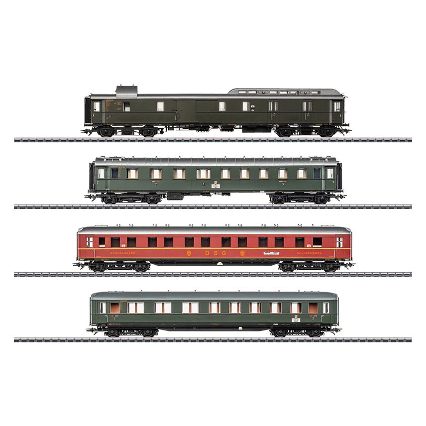 Märklin 042491 H0 Schnellzug-Set 1 D74 DB (Spur H0) (042491)