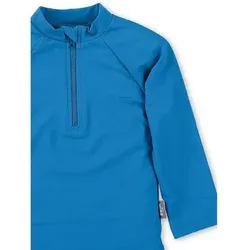 STERNTALER Badeshirt langarm uni, Größe 92 in Blau Blau