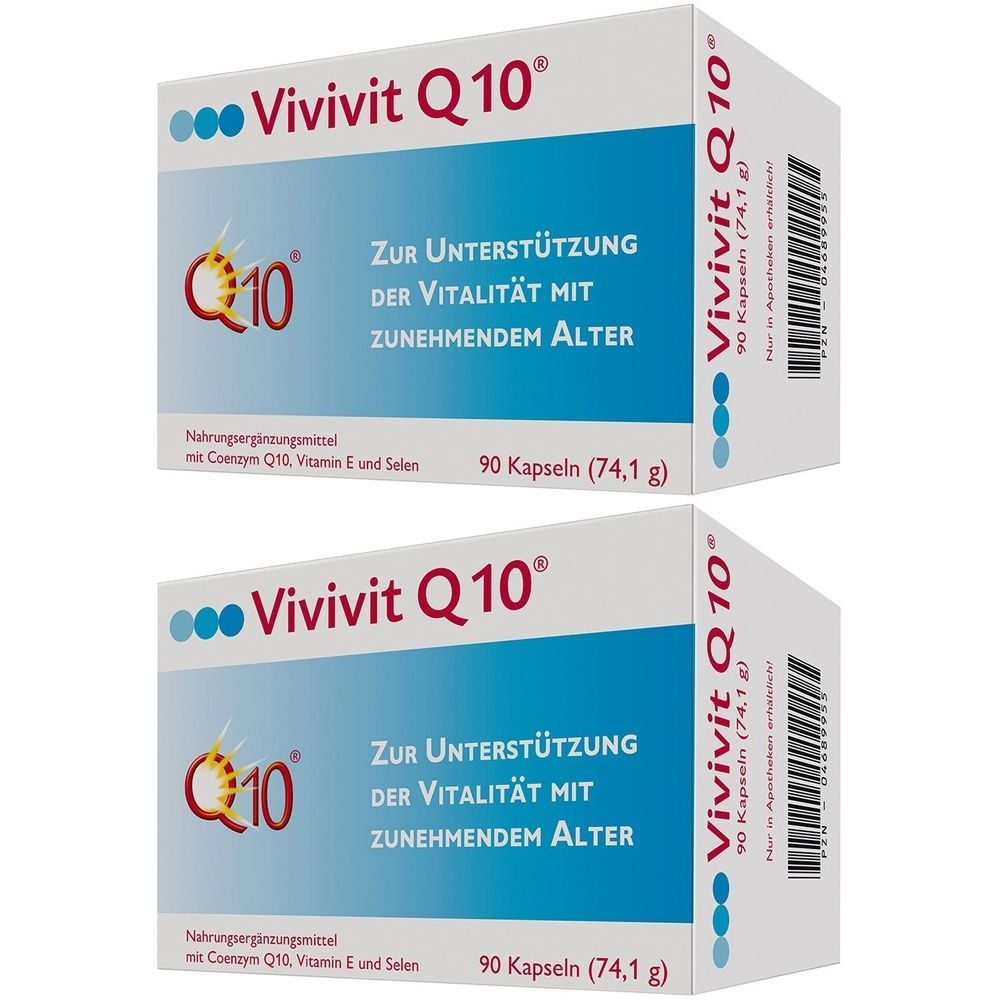 Vivivit Q10 Kapseln 2x 2x90 St