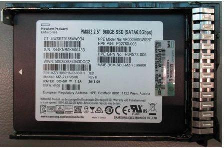 HPE Enterprise SSD 960GB 2,5 inch SFF P05321-001