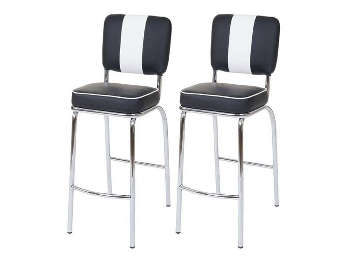 MCW Barhocker Akita-B-2 (Set, 2er), Bequeme Polsterung, Stabile Ausführung