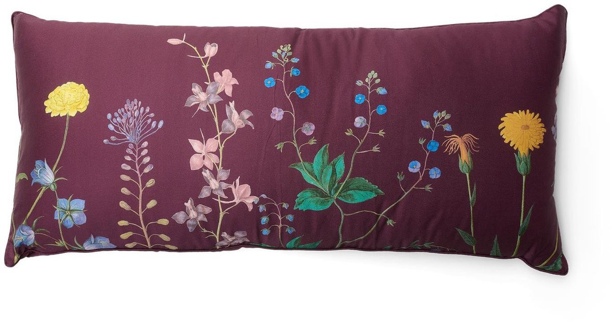 Essenza Augustina Sierkussen Mauve Wine - 40 x 90 cm