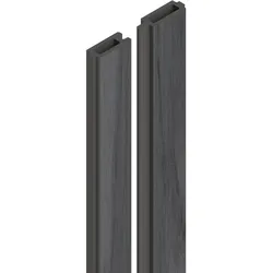 OSMO Flex-Fence Cube Start-/Endprofil Co-Extrusion Greystone