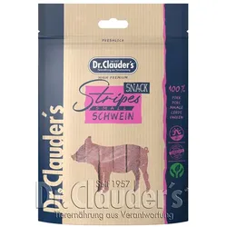 Dr. Clauders Dog Snack Stripes Schwein Small | 80g