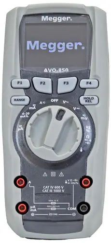 Megger AVO850 Hand-Multimeter digital CAT III 1000 V, CAT IV 600V Anzeige (Counts): 50000