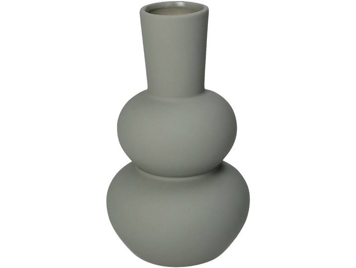 Vase Valerie - Farbe: grau - Material: Dolomit - 131