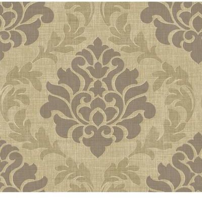 Seabrook Designs Balian Damask Unpasted Wallpaper