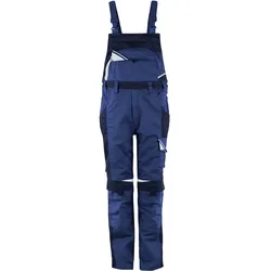 Latzhose "BESTWORK NEW" - 62 - kornblau/hydronblau