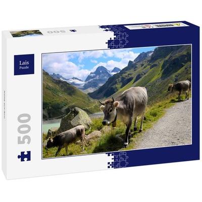 Lais Puzzle Kühe auf Alm 500 Teile