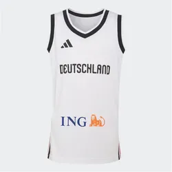 adidas DBB Deutschland Basketball Heimtrikot 2026 Kinder white 164