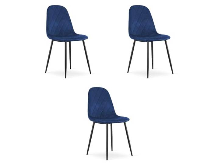 Best For Home Stuhl (Marineblau, 3er-Set)