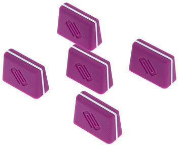 Reloop Fader Cap Set - Purple lilas