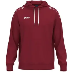 Jako Kapuzensweat One Cotton Kinder - bordeaux - 128