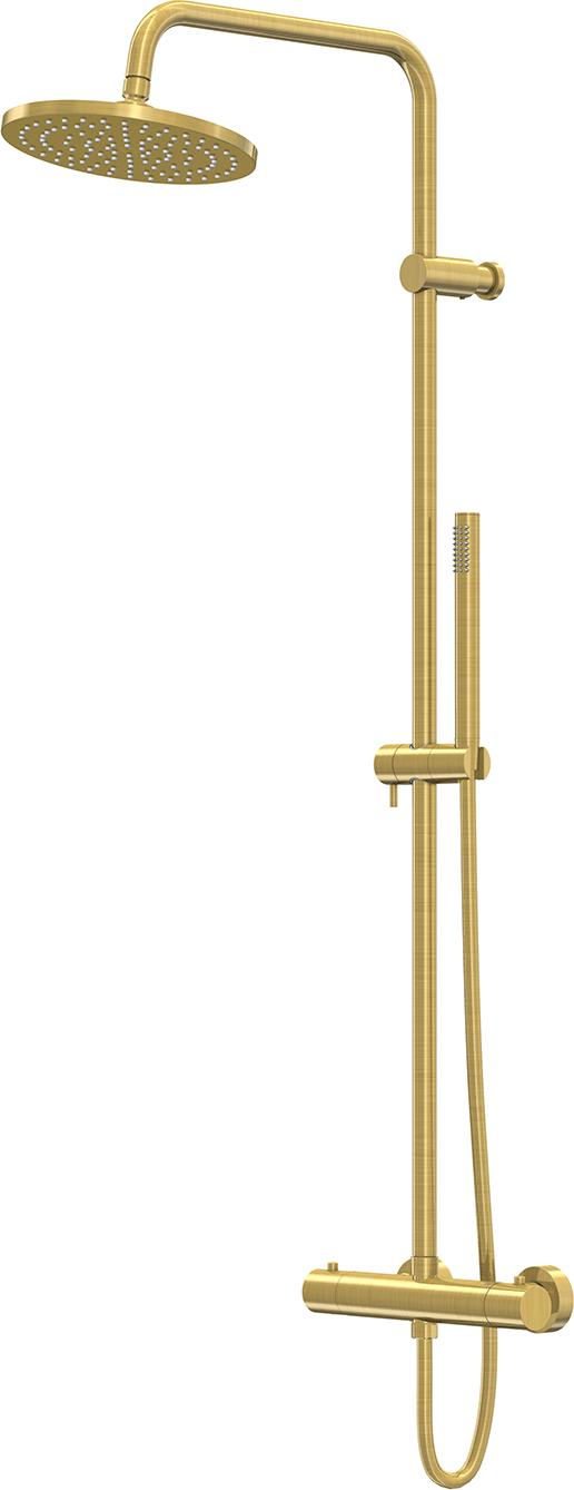 Steinberg Serie 340 Brauseset, mit Thermostatarmatur, EasyClean, Stabhandbrause, 3402721BG