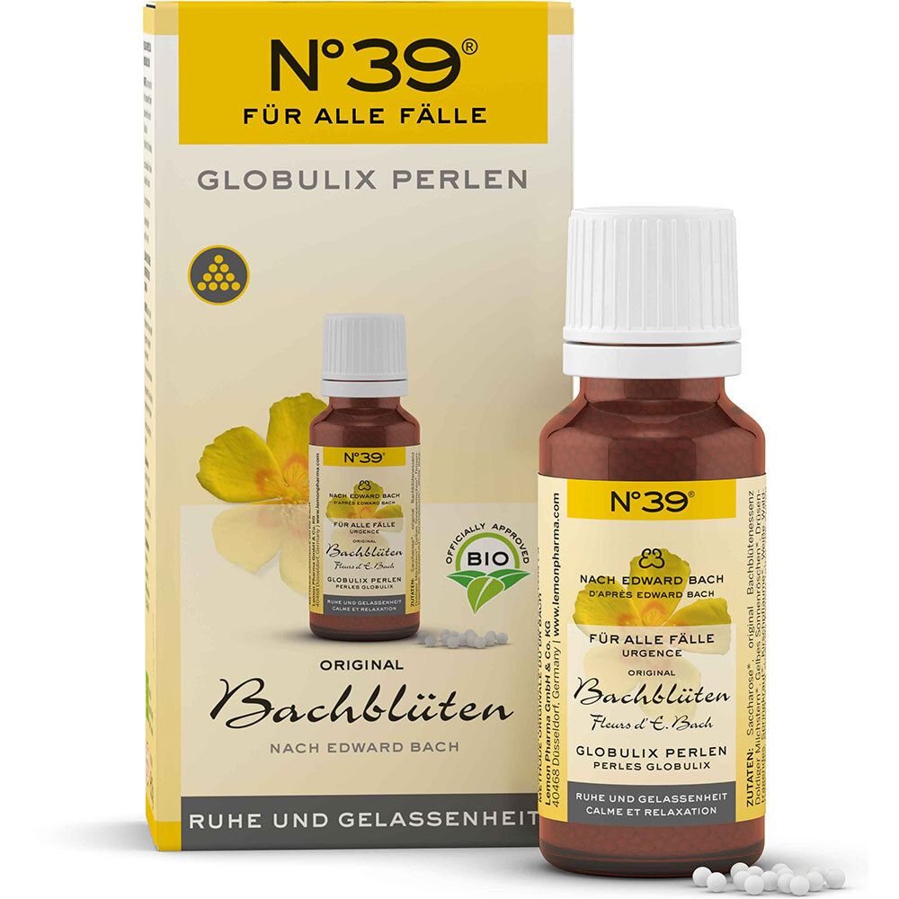 Bachblueten Notfall39Globu Bio 20 g Granulat