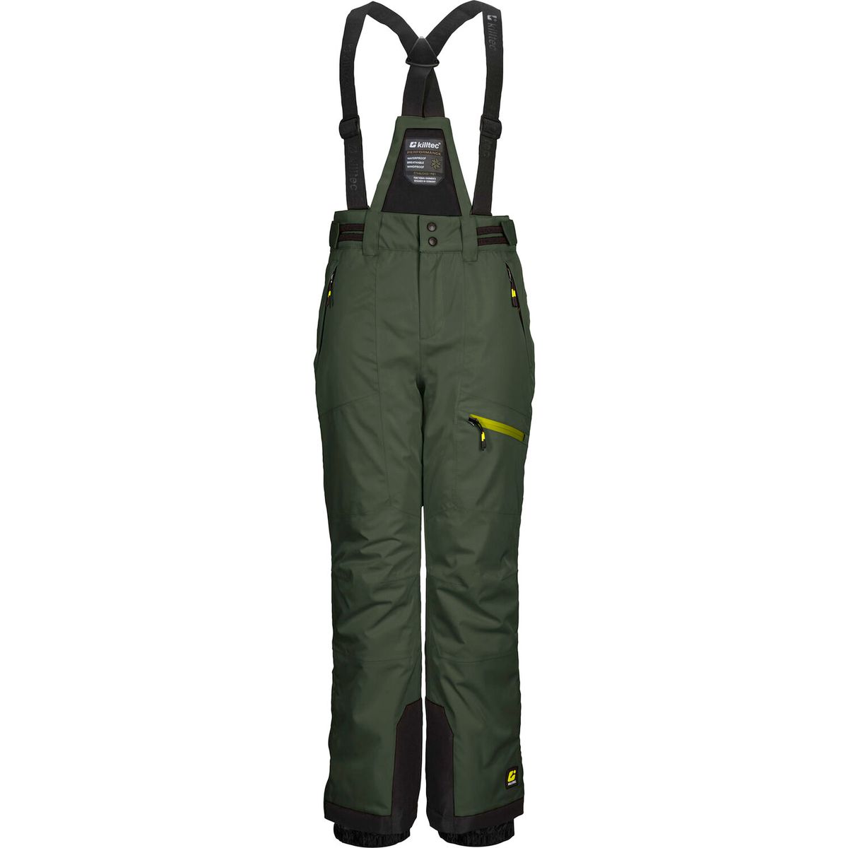 killtec KSW 195 Boys Ski Pants dunkel waldgrün (00703) 164 43479-000-00703-164
