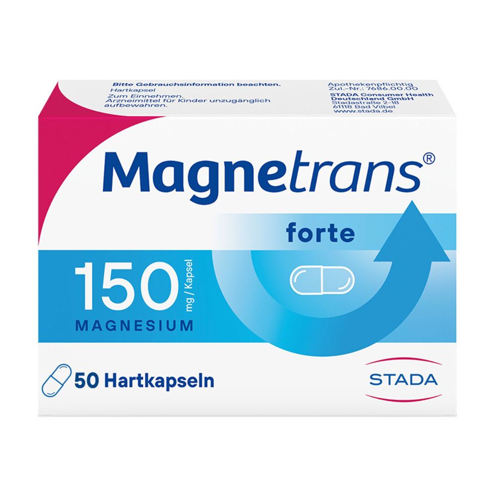 Magnetrans forte 150 mg Hartkapseln 50 St