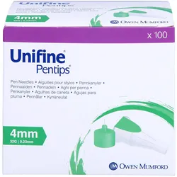 Unifine, Bluttest, Pentips Pen Nadeln
