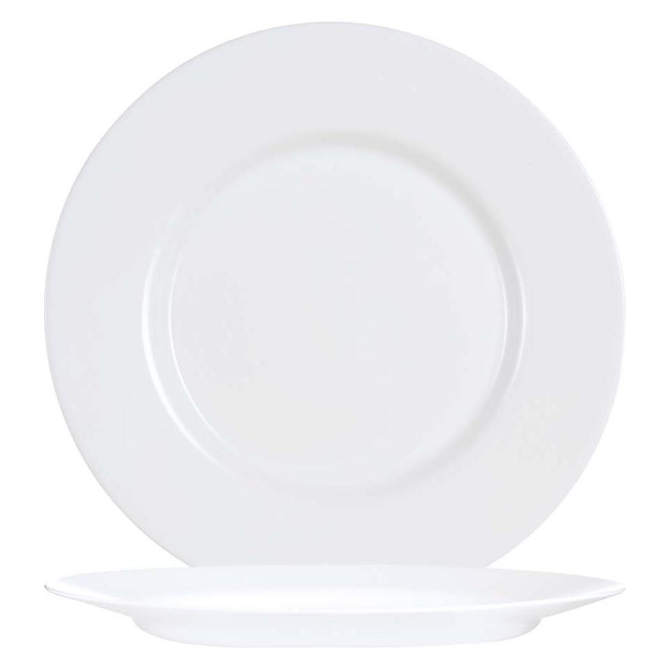 Arcoroc 6 Teller Everyday White weiss 26,5 cm (6x, 26.50 cm) (H9859)