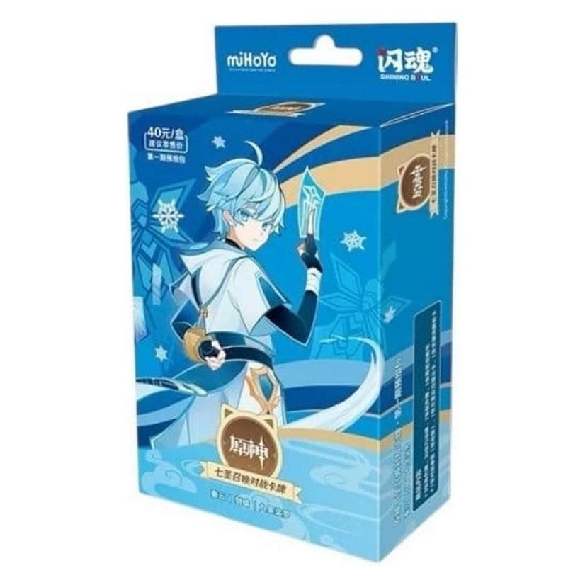 Mihoyo Genshin Impact Jeu de Cartes à Collectionner - Pre-Build Starter Deck 07 - Chongyun - Series 1 *Vers (Chinesisch, Deck) (MYH71041)