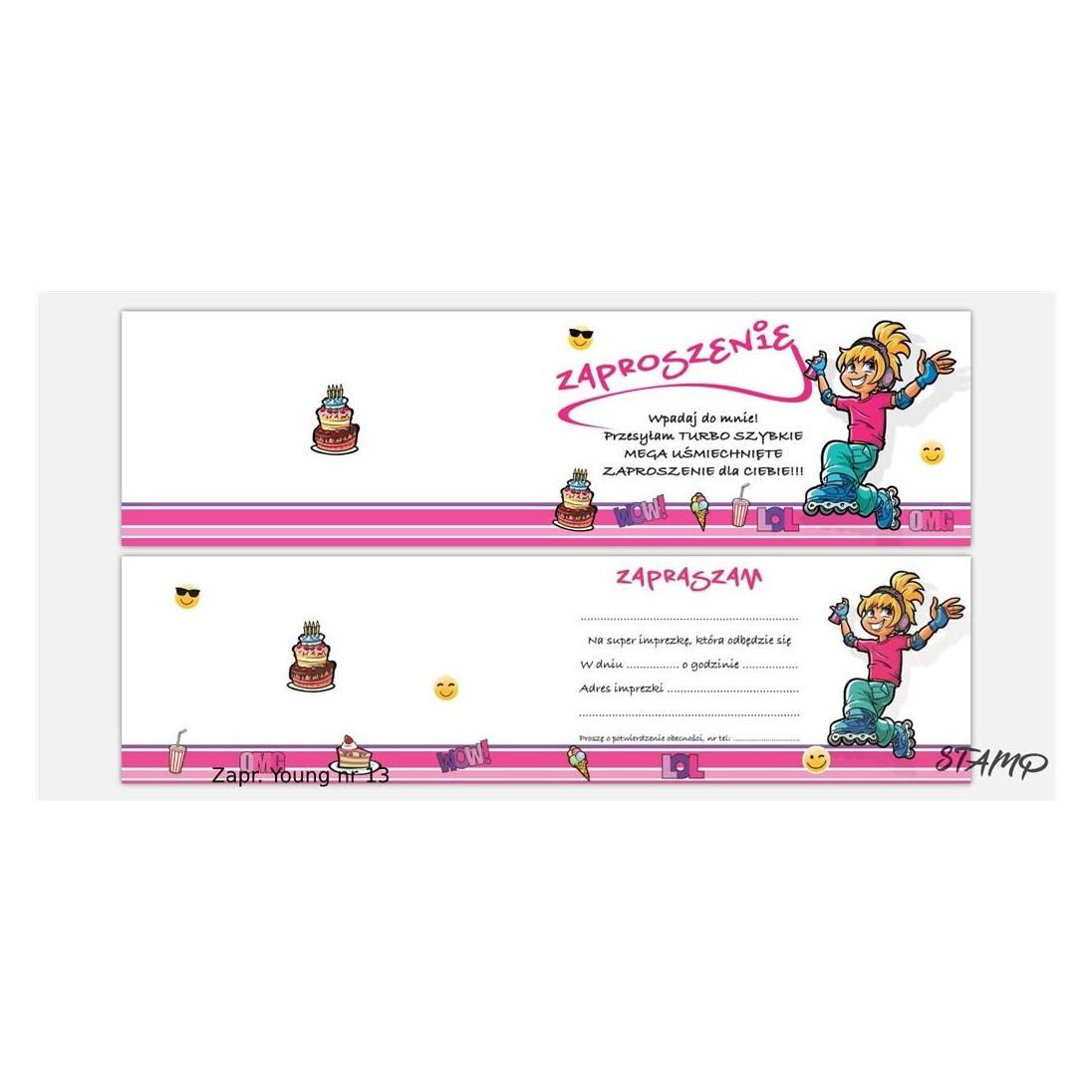 Stamp Einladungen Young Nr. 13 (10er Pack) (10 Stk.) (359250)