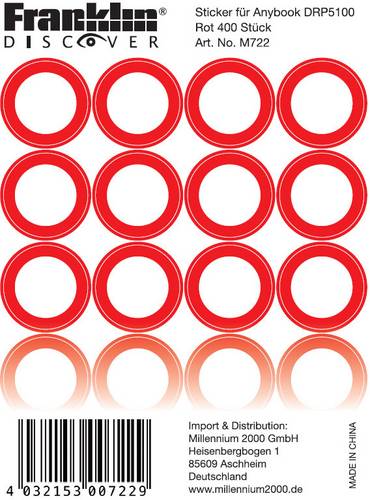 Franklin Sticker-Set M722 400St.