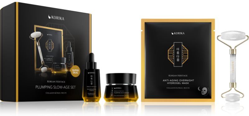 KORIKA Korean Heritage Plumping Slow-age Set set for slowing down skin ageing