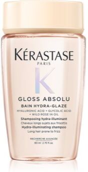 Kérastase Gloss Absolu Bain Hydra-Glaze champô para cabelo brilhante e macio 80 ml. Gloss Absolu Bain Hydra-Glaze