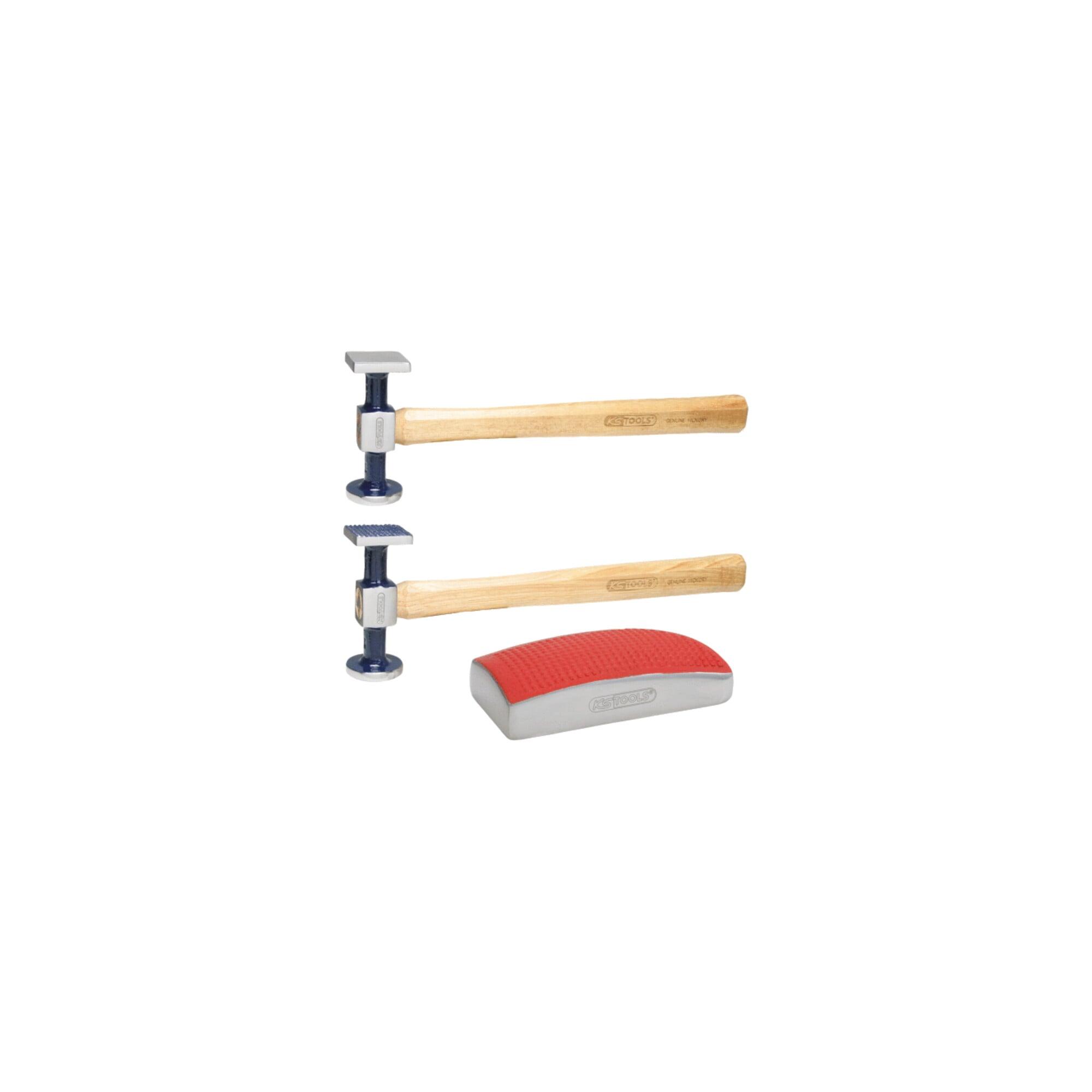 KS Tools Karosserie-Ausbeul-Satz, 3-teilig (140.2125)