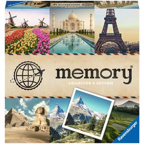 Ravensburger Kartenspiel 27379, Collectors memory, Schönste Reiseziele, ab 6 Jahre, 2-8 Spieler