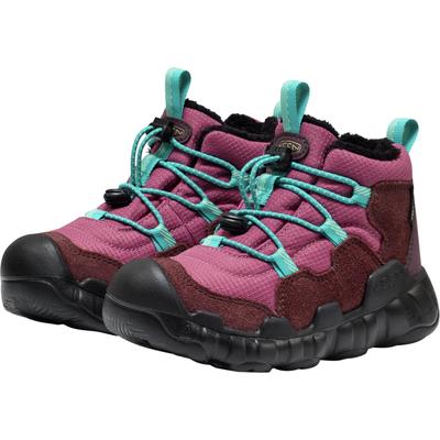 Winterstiefel KEEN "HYPOWSER CHUKKA WP", Damen, Gr. 31, Synthetik, huckleberry, violet quartz, Leder, Polyester, Synthetik, Schuhe Winterstiefel, Winterboots,wasserdicht,gefüttert