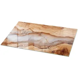 TISCHPLATTE 140x70 cm Naturholz mit Harz
