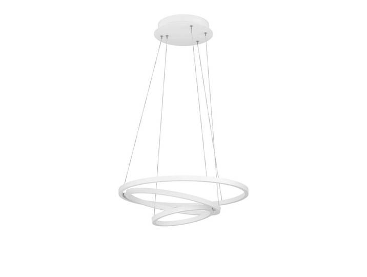 Connect Z Hängeleuchte Lobinero-Z, Weiß, Metall, Kunststoff, rund, 110 cm, ZigBee-Technologie, Smartphone-Steuerung, Lampen & Leuchten, Innenbeleuchtung, Hängeleuchten, Pendelleuchten