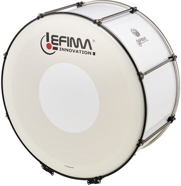 Lefima BMS 2814 Bass Drum WSWS Weiß