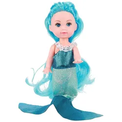 Toi-Toys Meerjungfrauen Meerjungfrauenpuppe Traumhaar, 11cm
