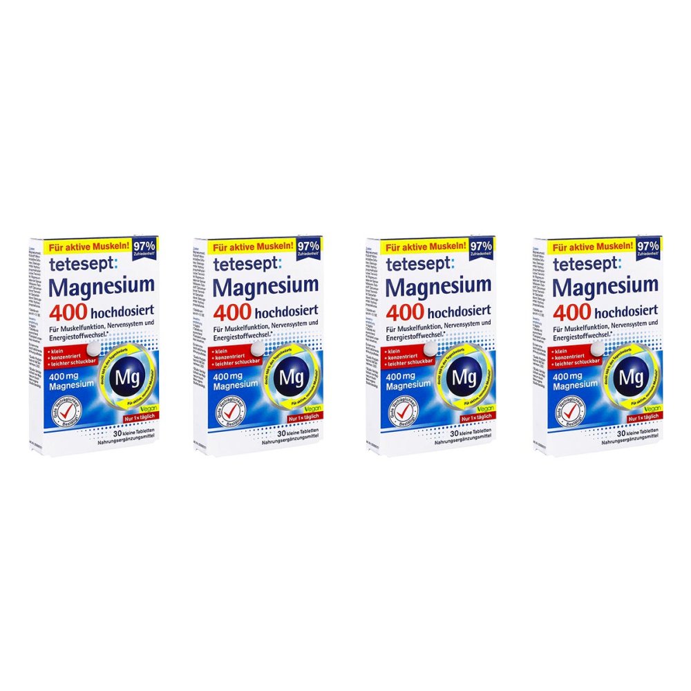 Merz Consumer Care GmbH Tetesept Magnesium 400 Hochdosiert Tabletten 08104860