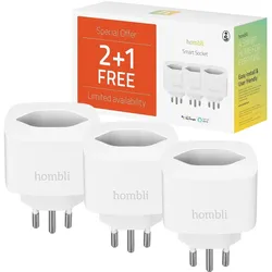 Hombli, Smart Plug, Smart Swiss Socket 2+1