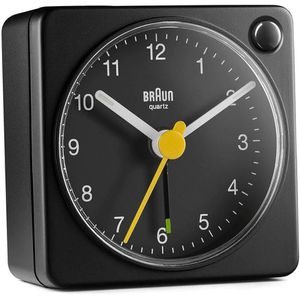 Braun Wecker BC02XB schwarz, analog, Quarzuhr